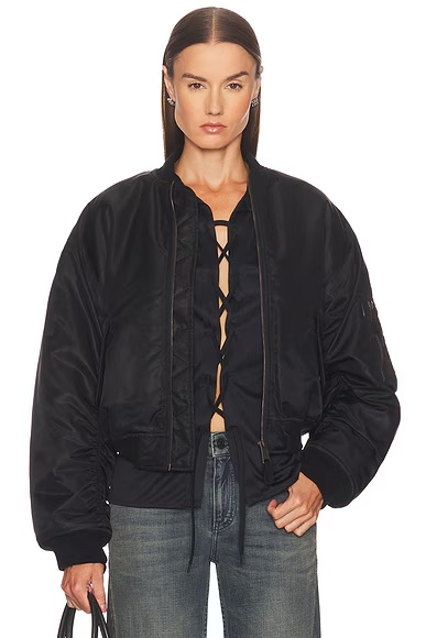 Standard Bomber Jacket Black