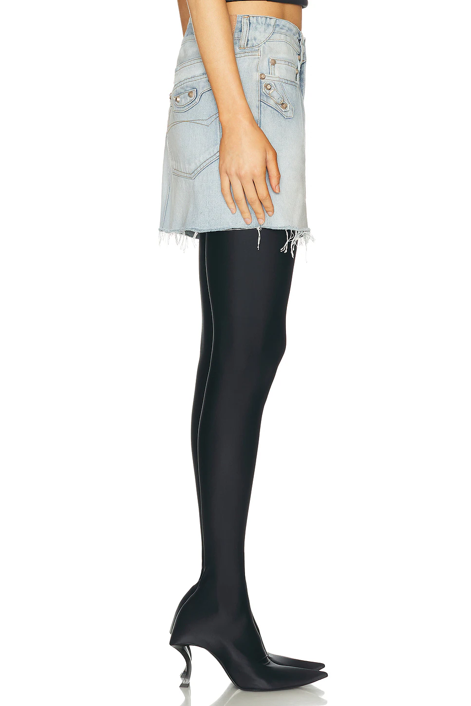 City Mini Skirt Light Blue