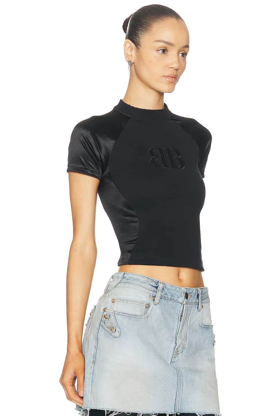 Fitted Top Black