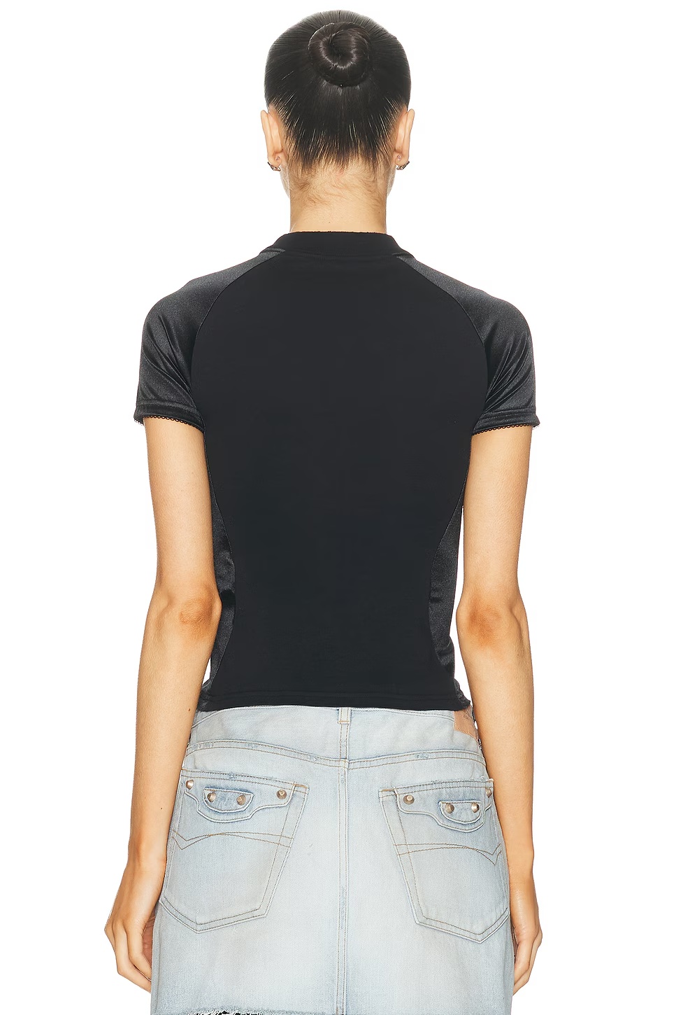 Fitted Top Black