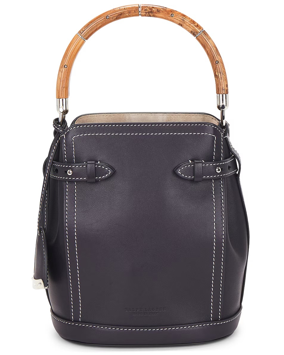 Small Bucket Bag Lux Navy