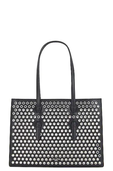 Flat Mina Small Bag Noir