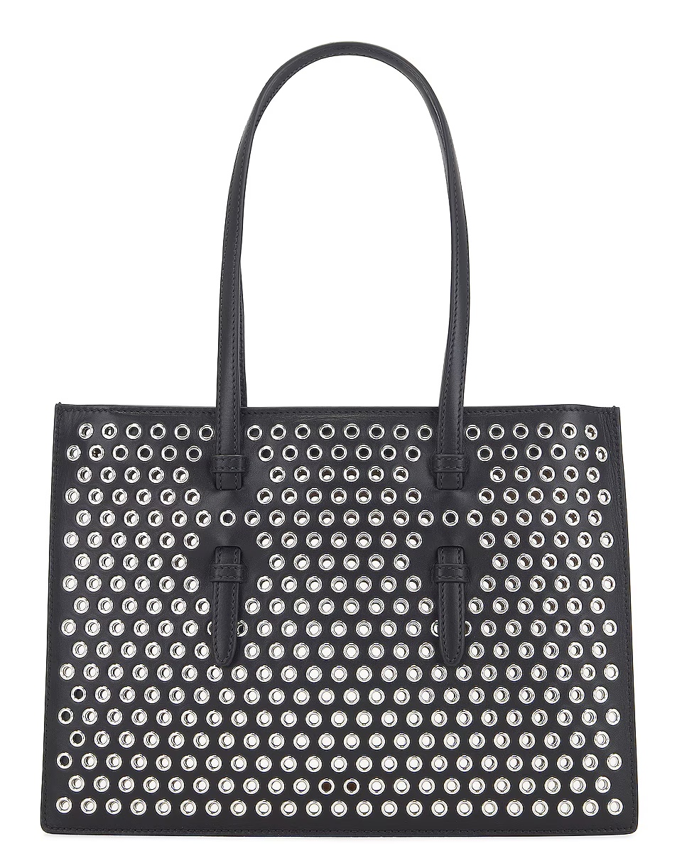 Flat Mina Small Bag Noir
