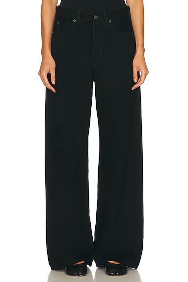 1981 Wide Leg Black