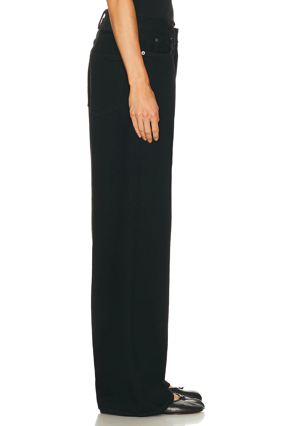 1981 Wide Leg Black
