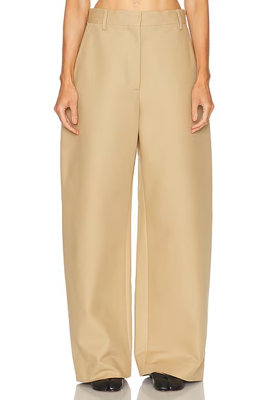 Pommy Satin Pant Beige