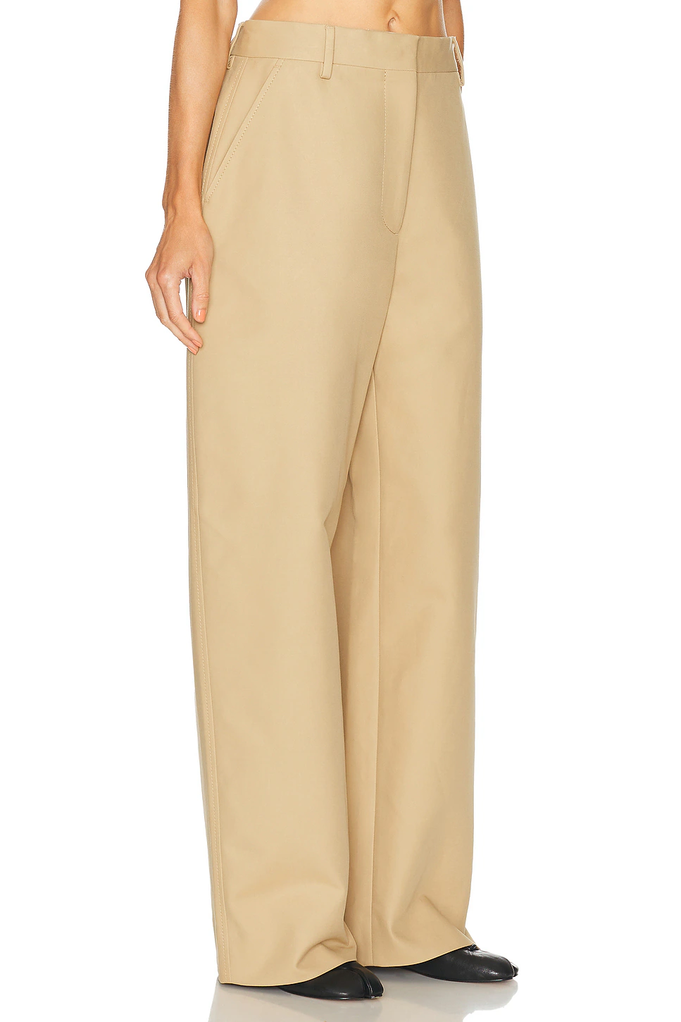 Pommy Satin Pant Beige