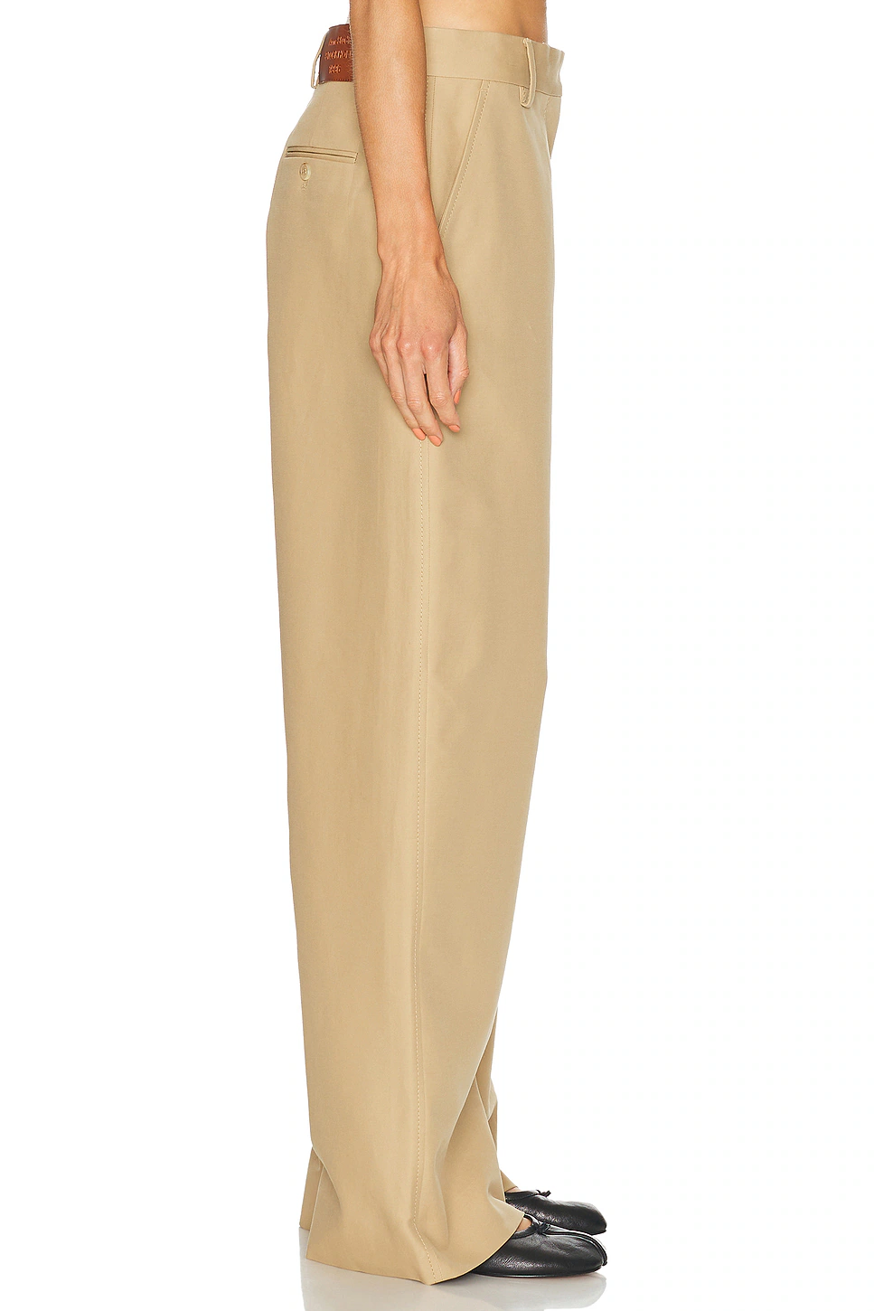 Pommy Satin Pant Beige