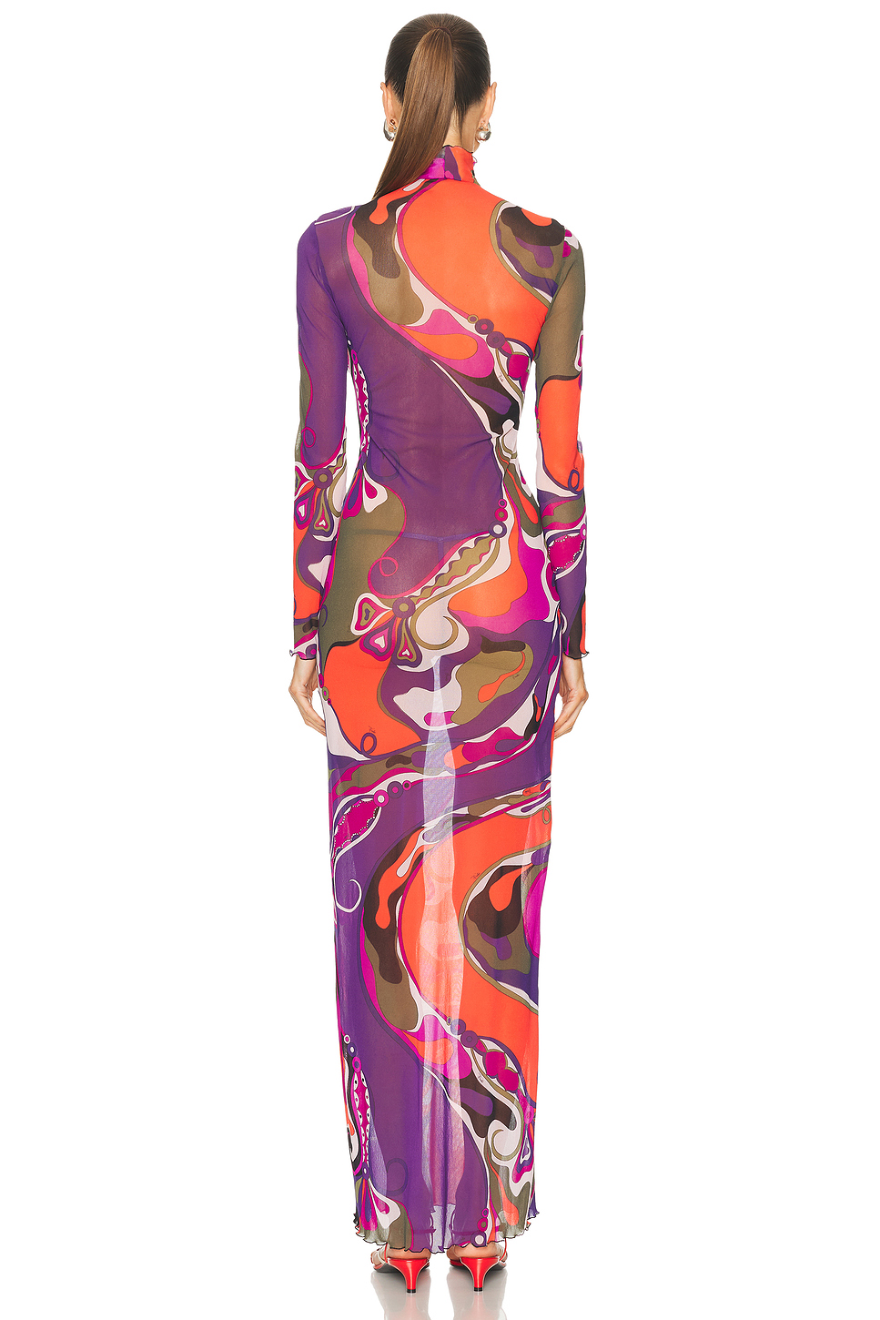 Long Sleeve Dress Multicolor
