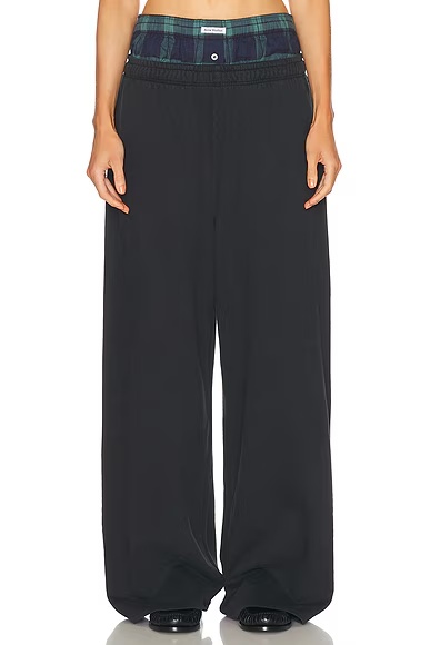 Felle Sweat Pant Black & Green