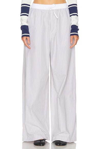 Pijama Striped Pant Multi Brown