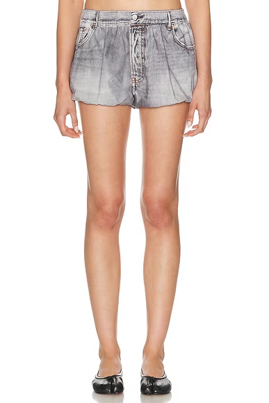 Bubble Short Grey