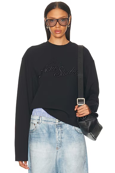 Crew Sweater Faded Black