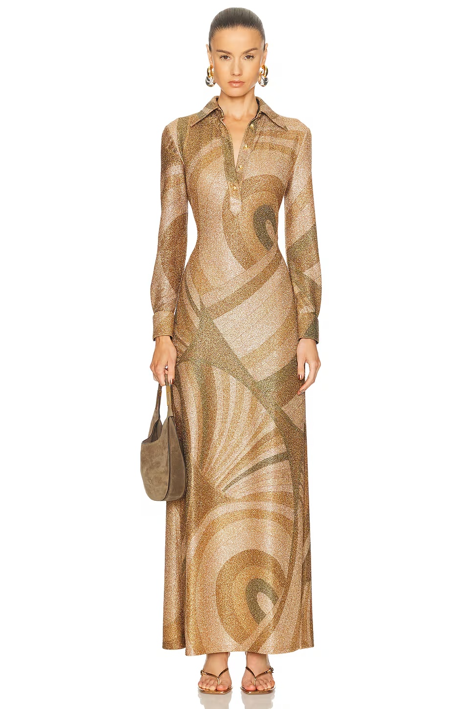 Long Sleee Dress Oro