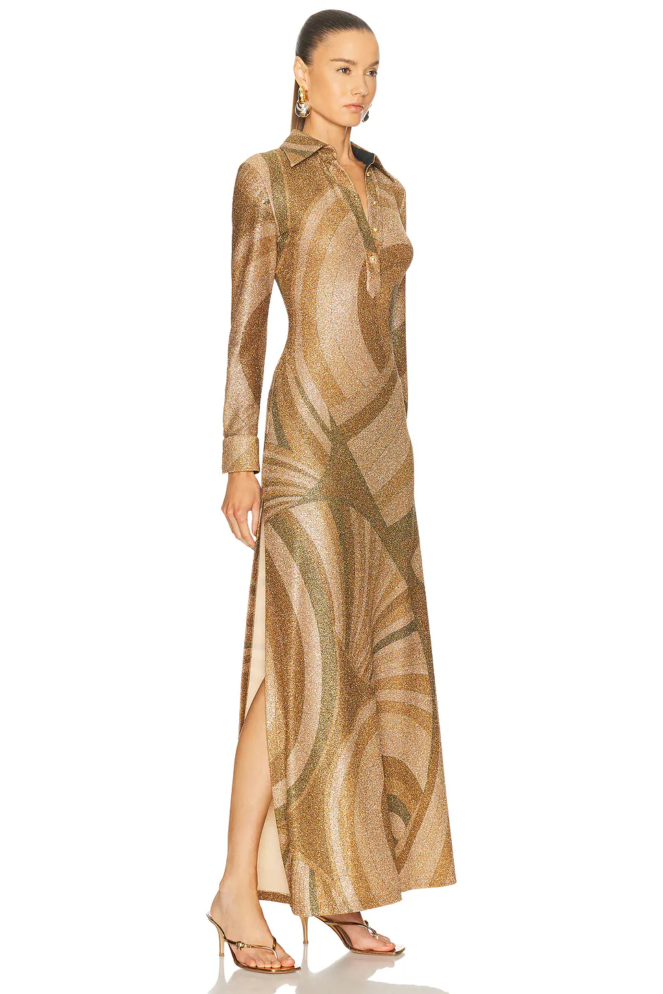Long Sleee Dress Oro