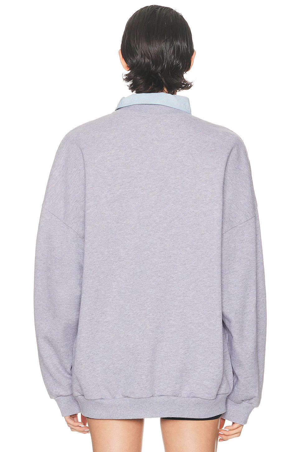 Shirt Crewneck Sweater Heather Grey