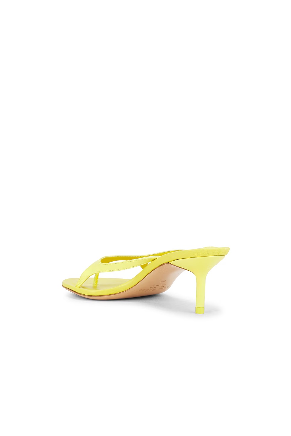 Mule Sandal Yellow