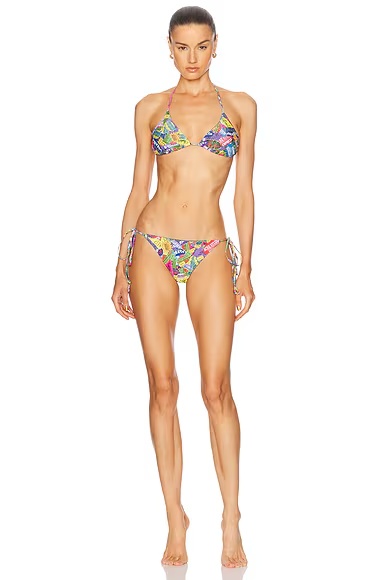 Bikini Set Pink Multicolor