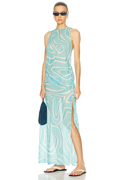 Maxi Dress Turquoise