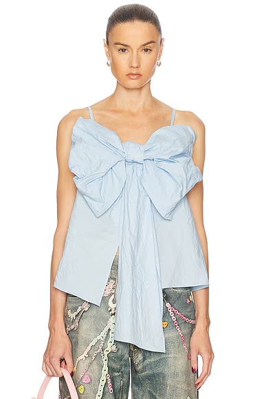 Tanessa Top Light Blue