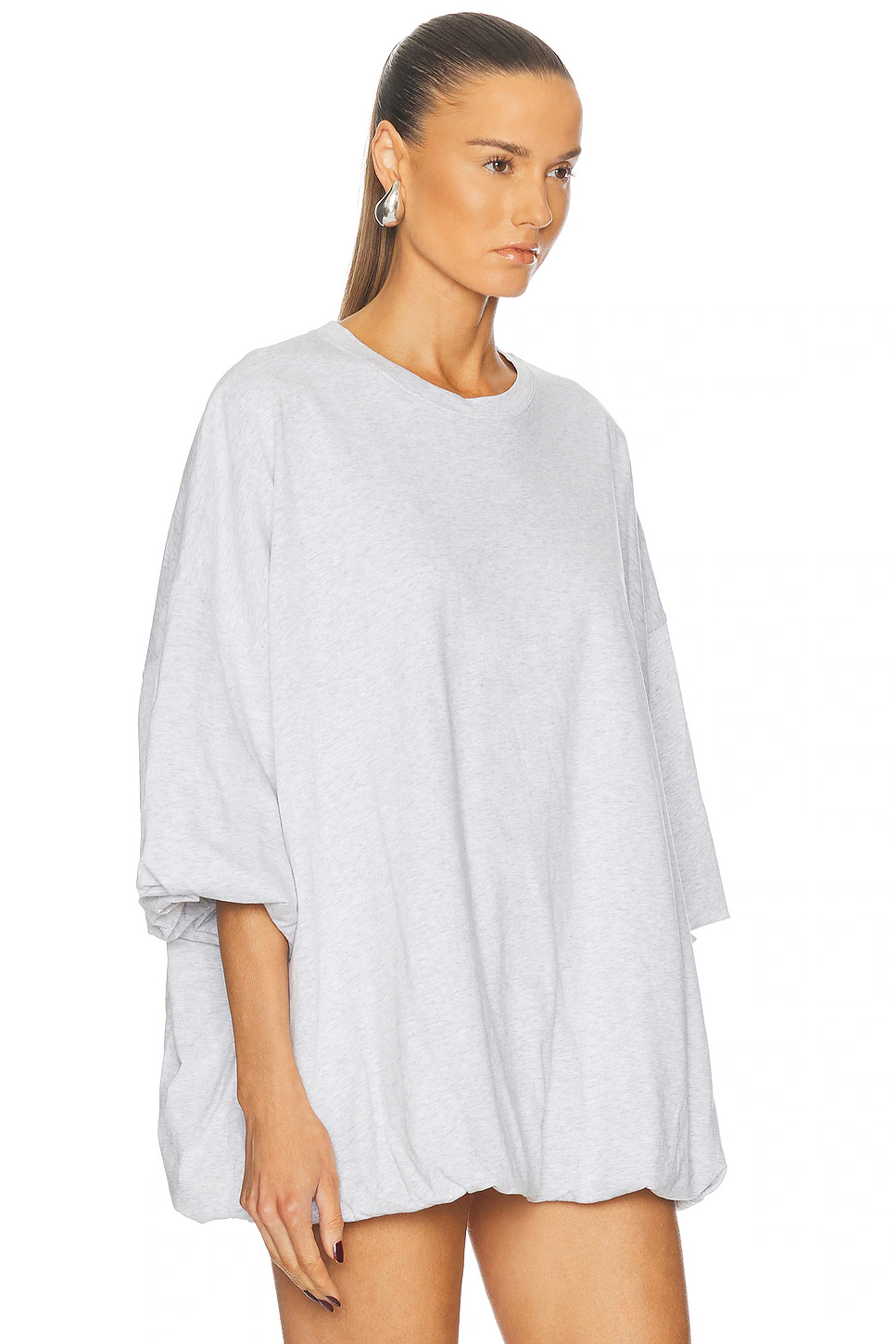 Eniko Top Grey Melange