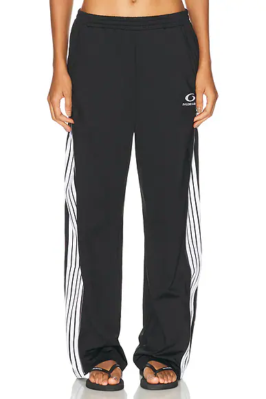 Zipped Sweatpants Black & White