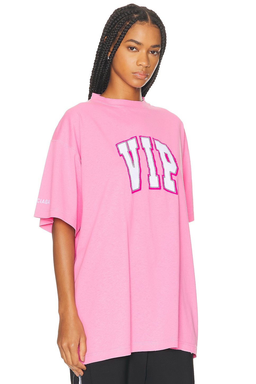Oversized T-shirt Baby Pink