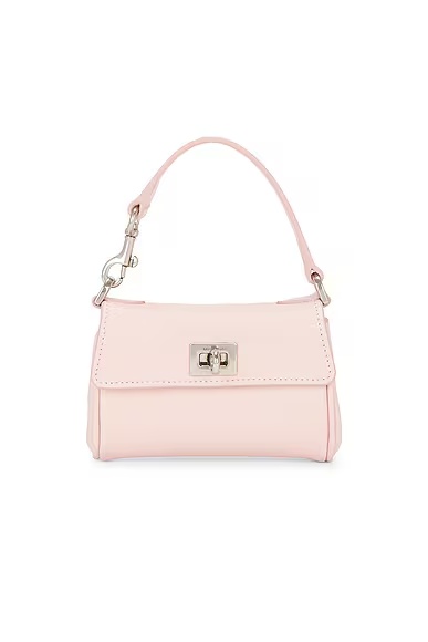 Rodeo Micro Chain Bag Suede Pink