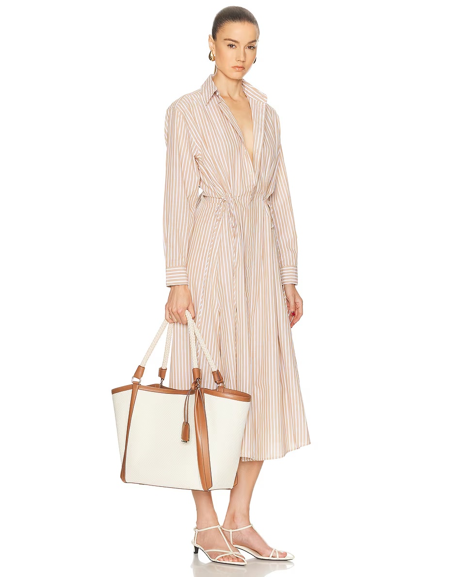 Rl 888 Tote Bag Lux Cream & RL Gold