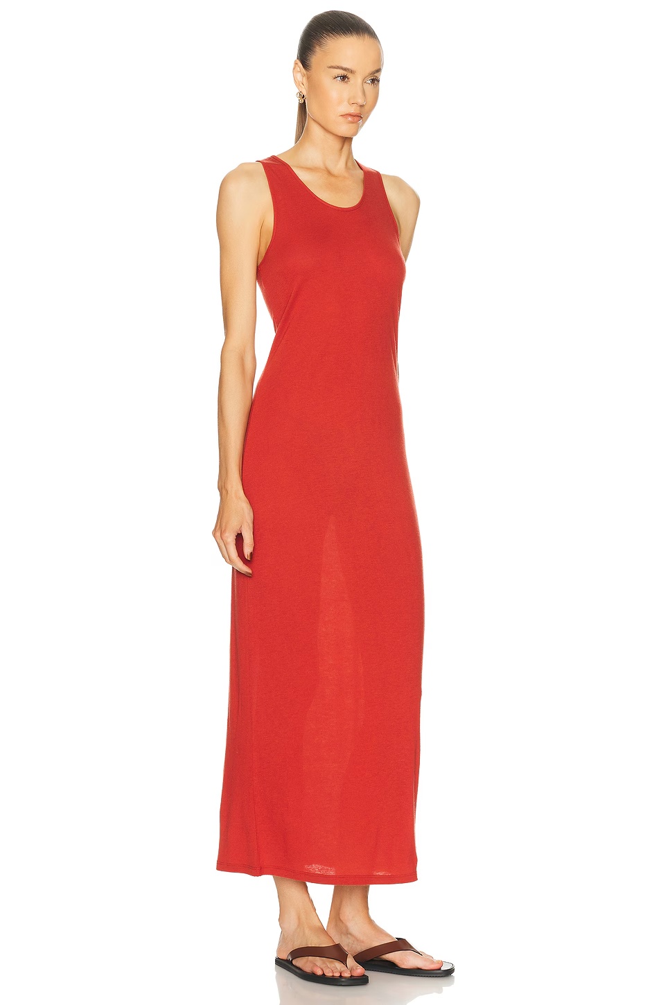 Myron A-Line Tank Dress Red
