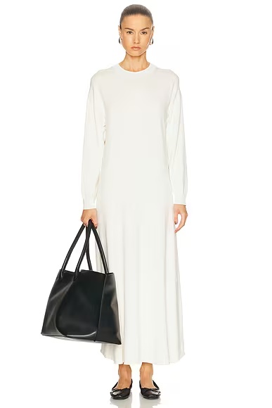 Lucy Oversized Sweater Dress Ivory