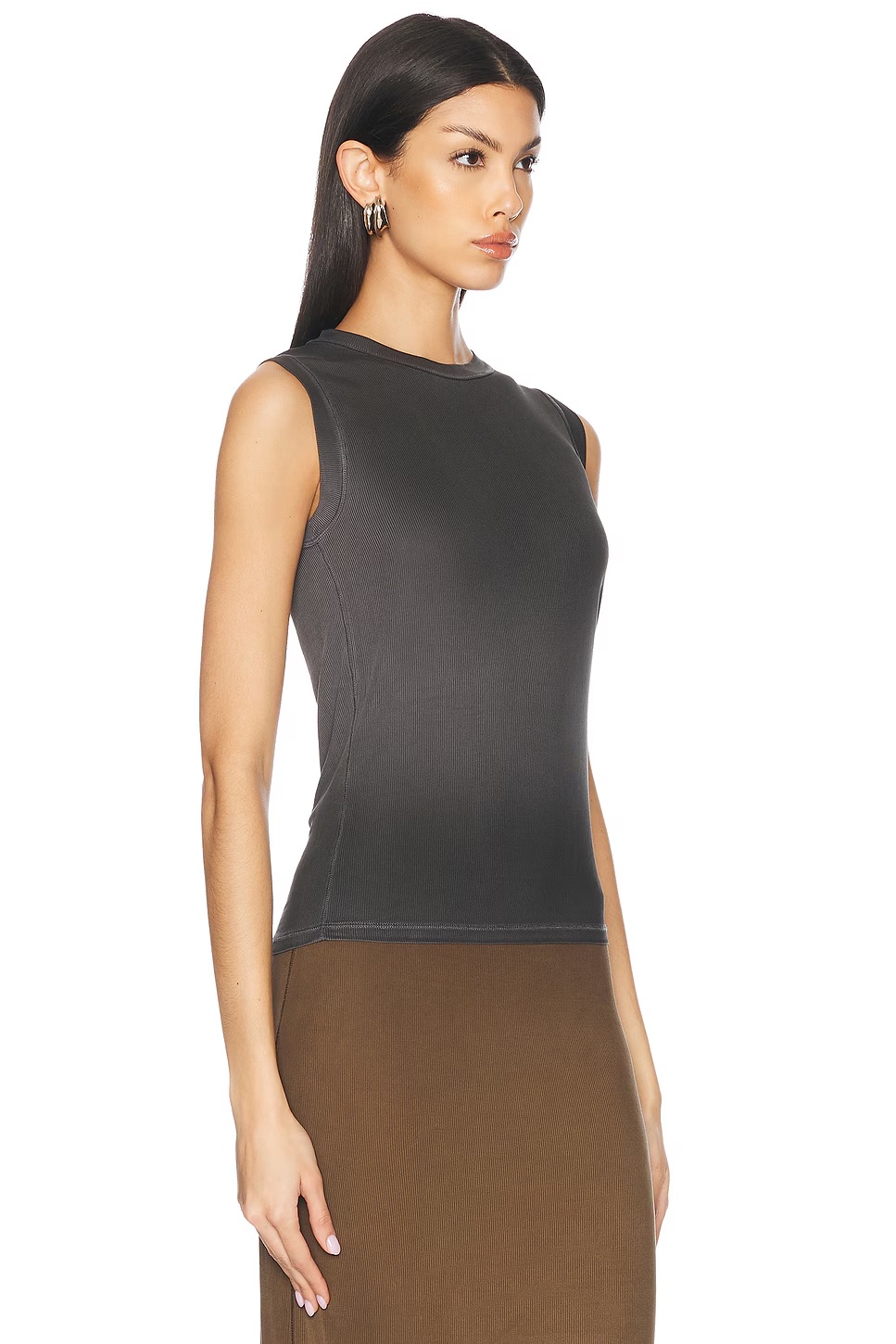 Etch Tank Top Black