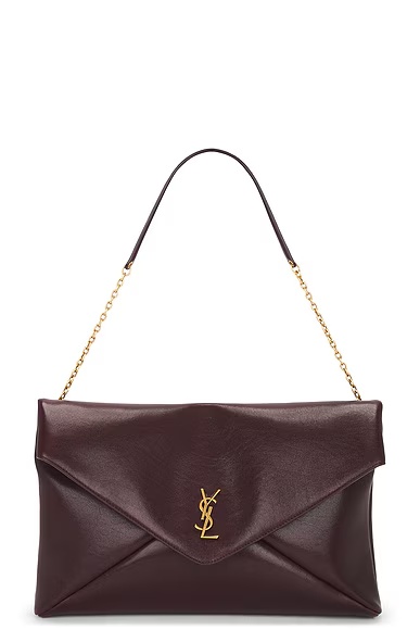 XXL Envelope On Chain Bag Hot Wine