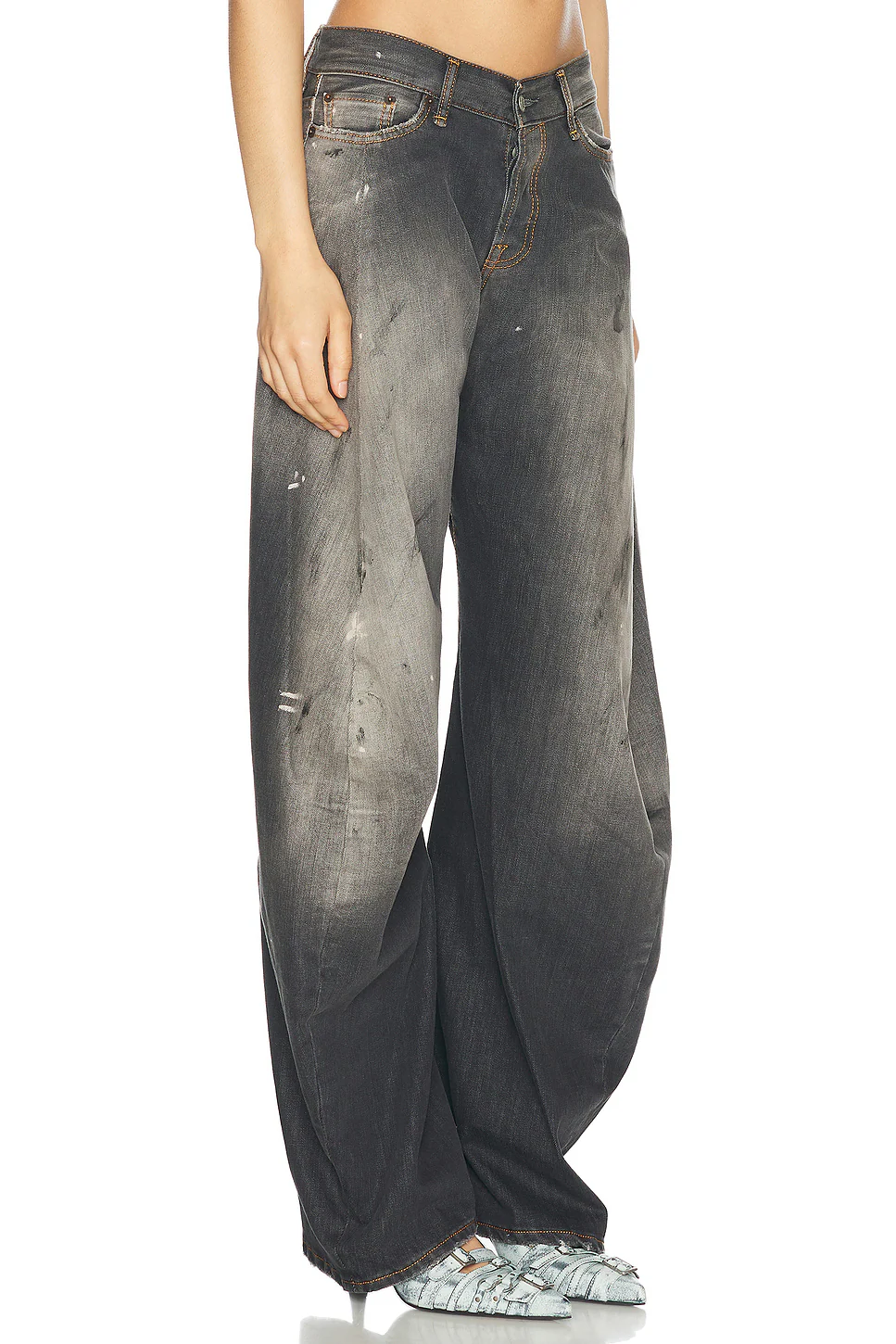 2006 Trafalgar Wide Leg Jeans Black