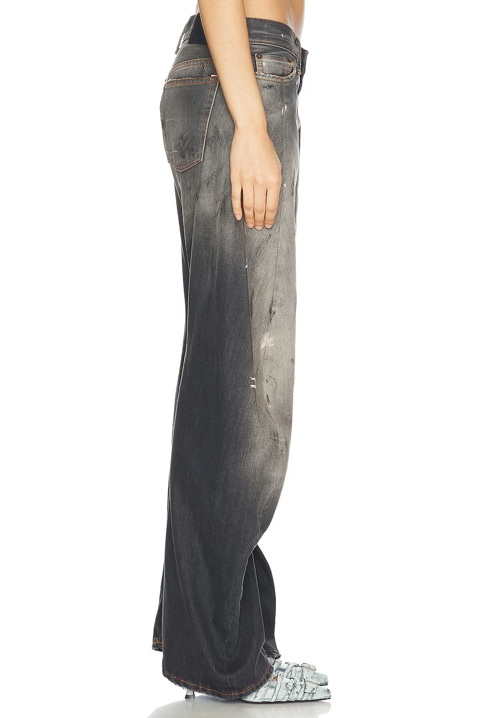 2006 Trafalgar Wide Leg Jeans Black