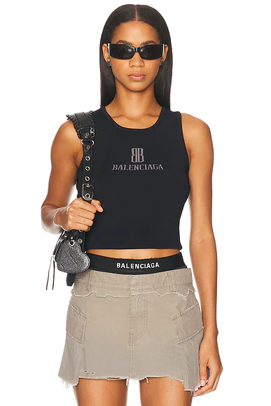 Tank Top Black & Dark Grey
