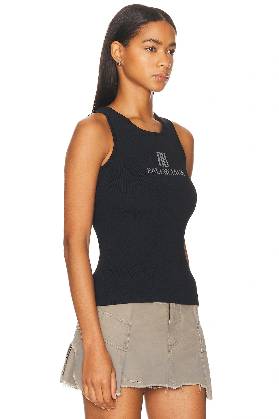 Tank Top Black & Dark Grey