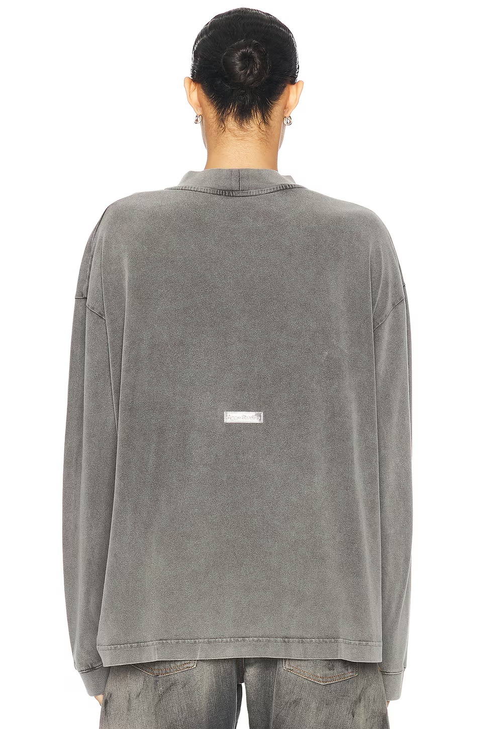Enick Long Sleeve T-shirt Faded Black