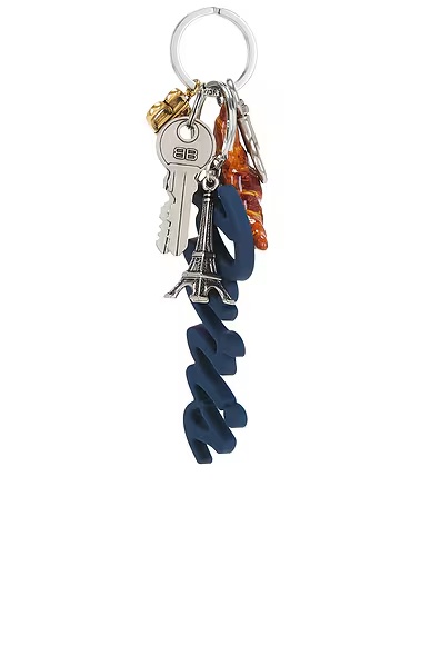Tourist Paris Keyring Multicolor