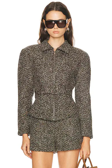 Dev Jacket Brown Melange