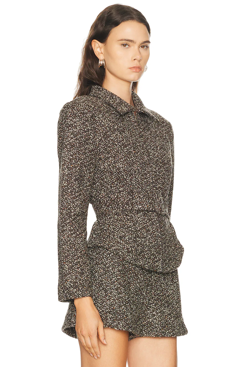 Dev Jacket Brown Melange