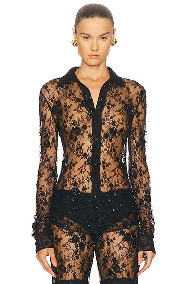 Embro Fitted Shirt Black