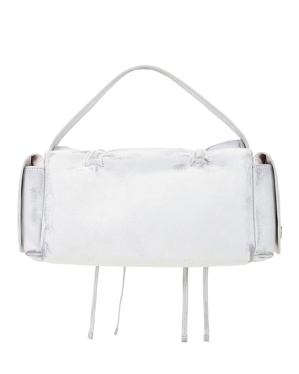 Multipocket Vintage Bag White & Grey