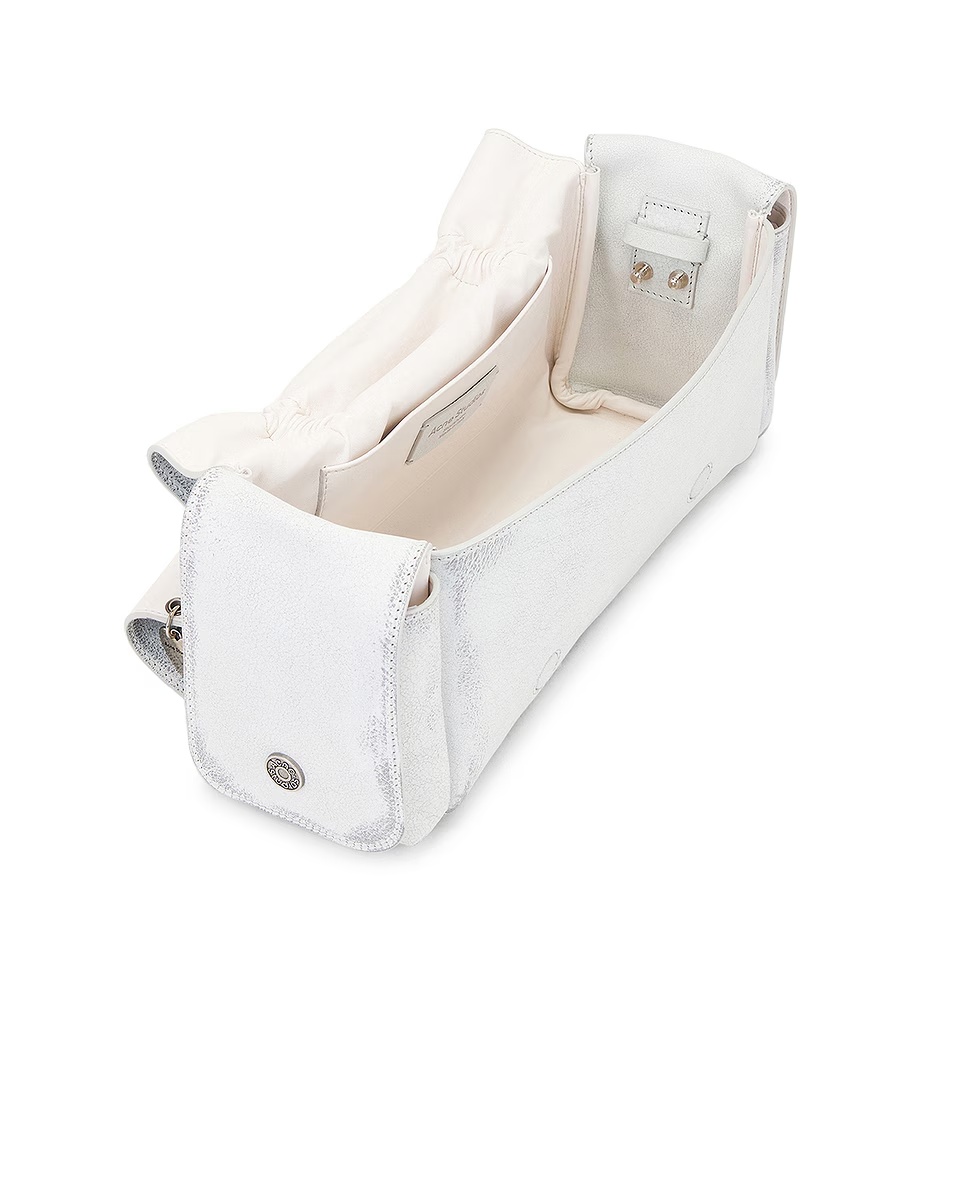 Multipocket Vintage Bag White & Grey