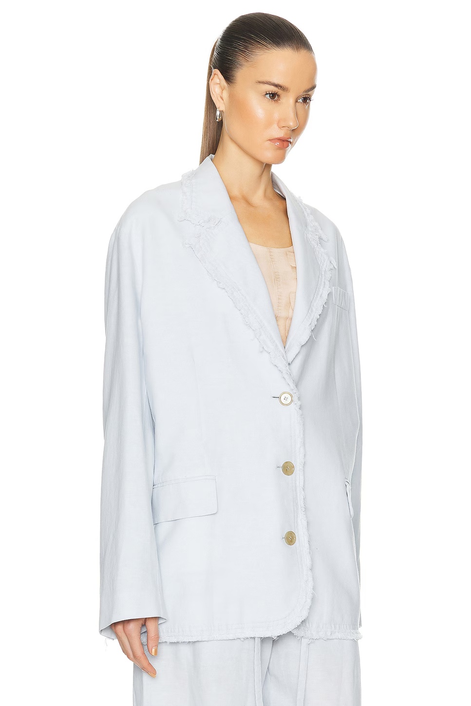 Jimoni Baggy Blazer Pale Blue