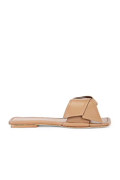 Bow Slide Camel Brown