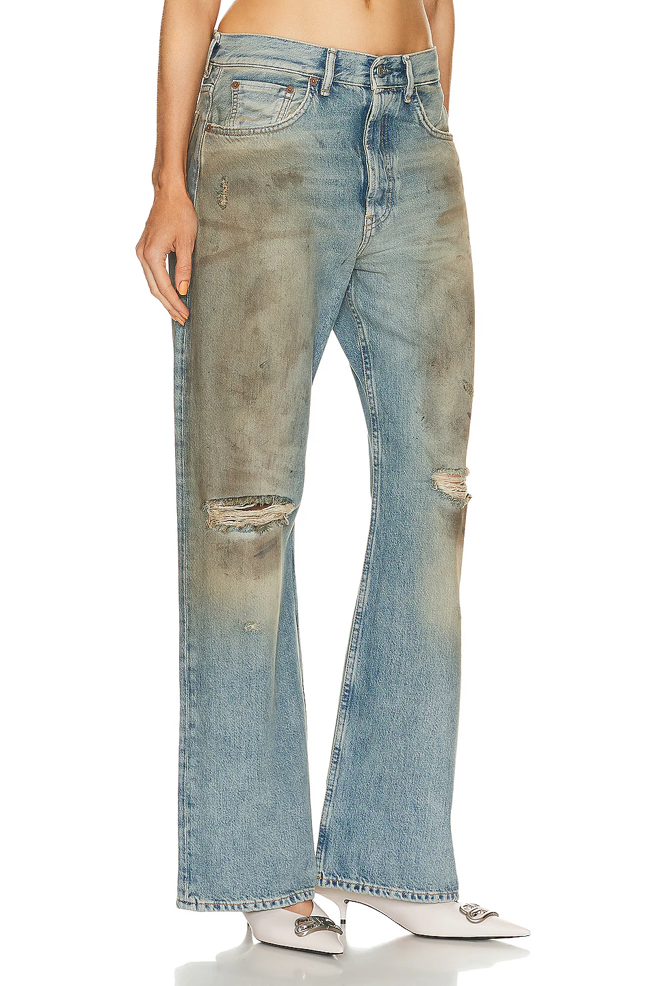2021 Loose Fit Jeans Mid Blue