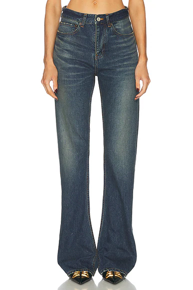 Bootcut Jeans Deep Blue