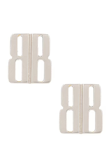 Nano XS Stud Earrings Silver