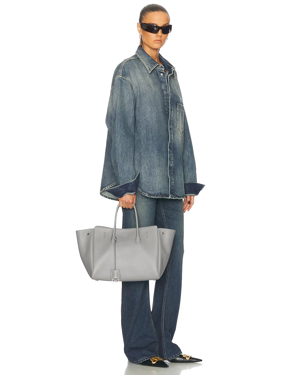 Hampton Small Carry All Bag Balenciaga Grey